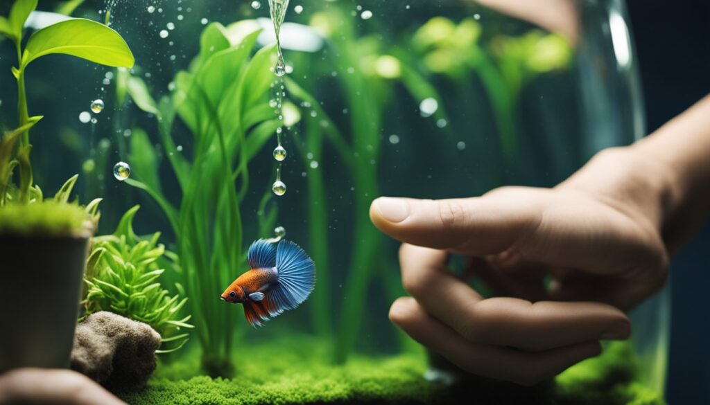 How to clean a betta fish tank 