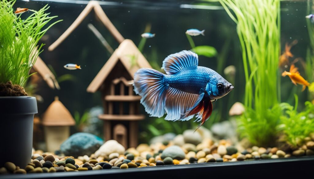 How to clean a betta fish tank aquarium 