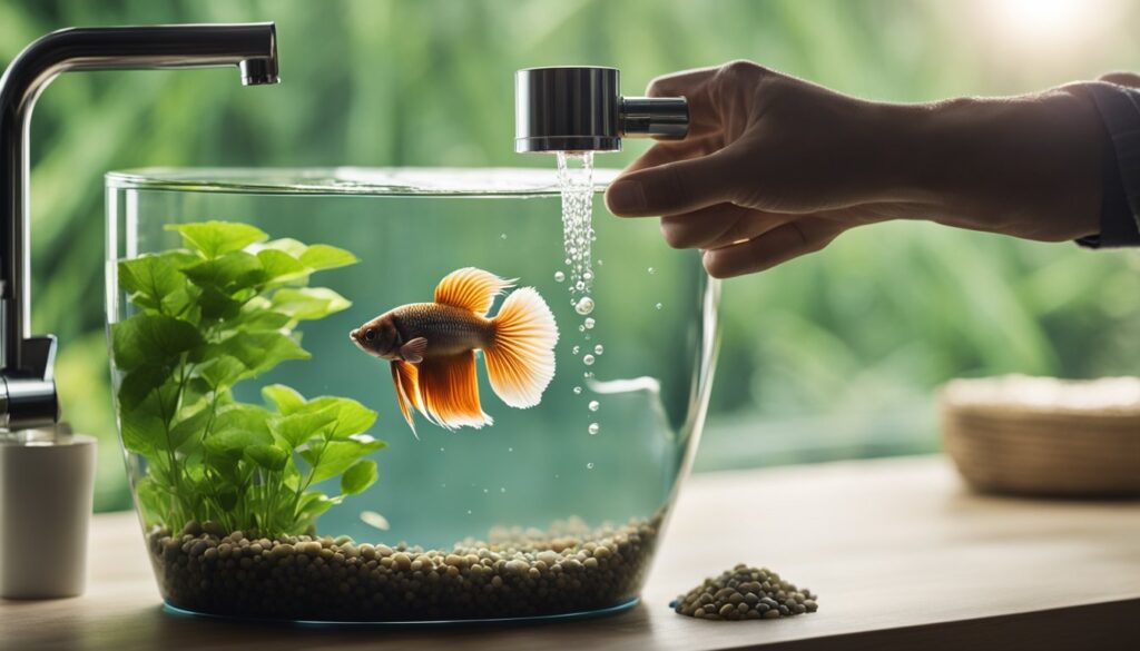 How to clean a betta fish tank aquarium 